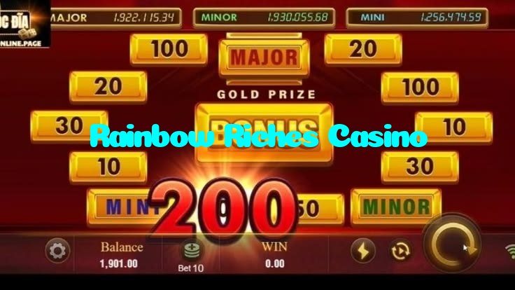 making first deposit on Rainbow Riches Casino website using local payment methods in Pakistan